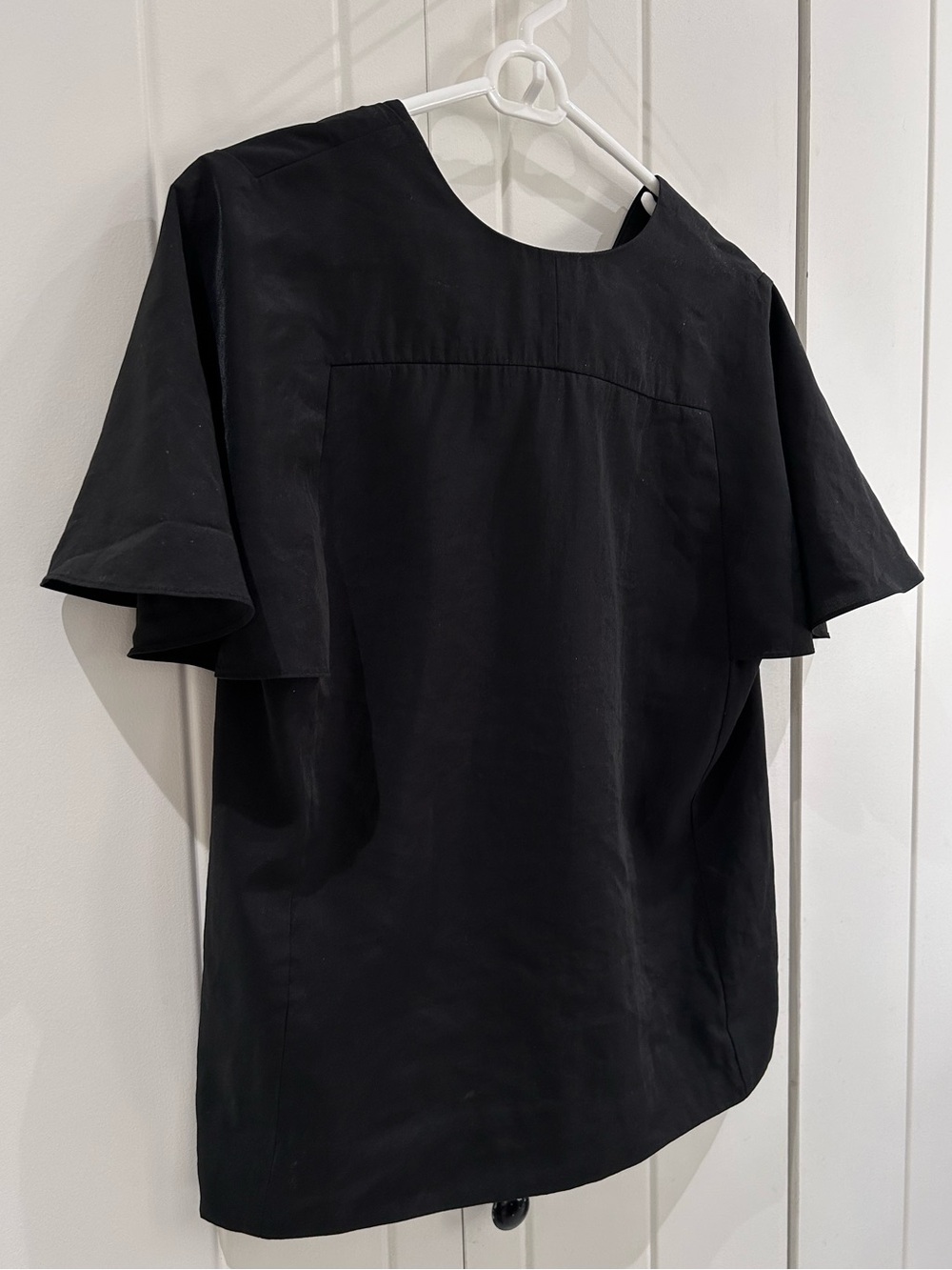 COS flutter sleeve top